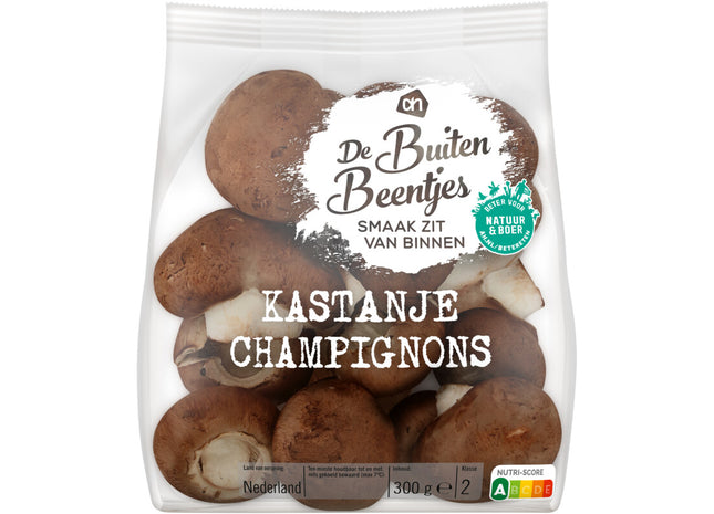 Buitenbeentjes Kastanjechampignons