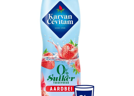 Karvan Cévitam Zero strawberry syrup