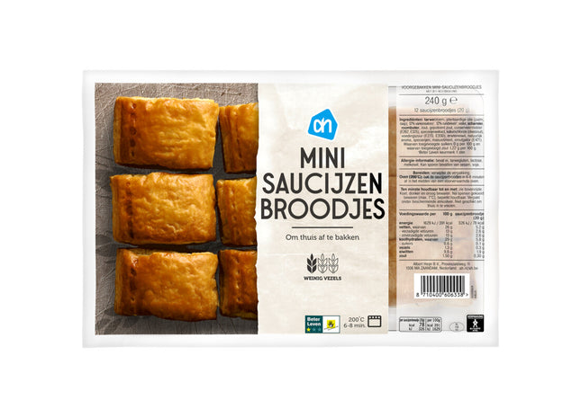 Mini saucijzenbroodjes