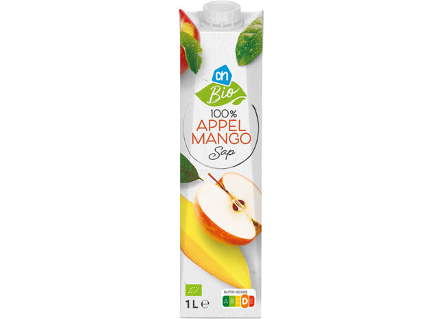 Biologisch 100% Appel mango sap
