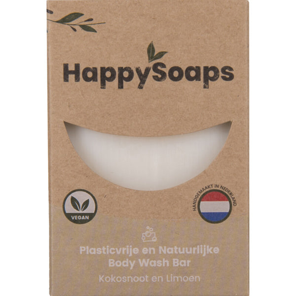 HappySoaps Glückliche Körperseife Kokosnuss & Limette