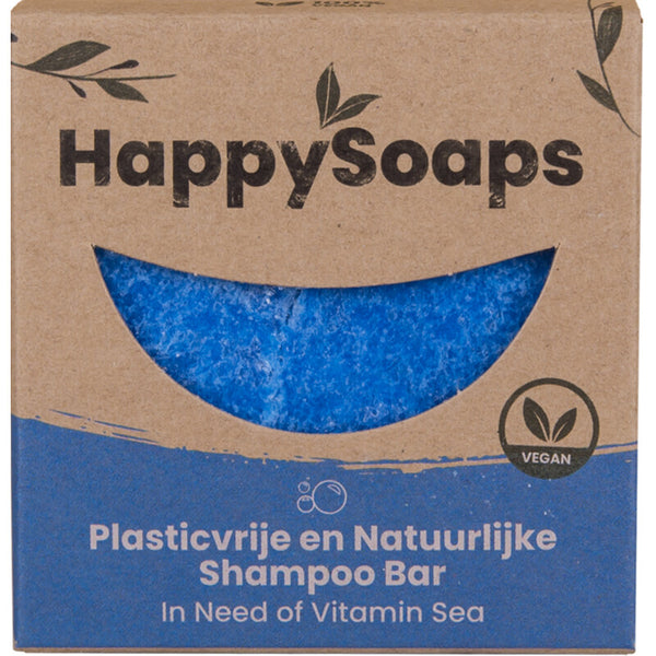 HappySoaps Shampoo Bar for a Boost of Sea Vitality