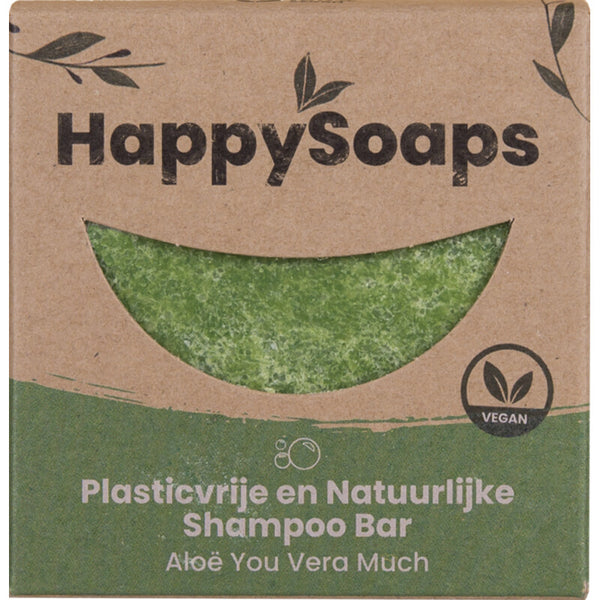 HappySoaps Shampoo bar aloe you very much