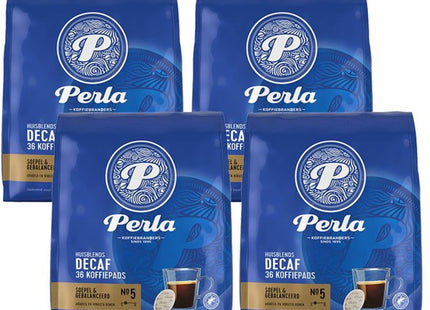 Perla Huisblends koffie decaf pads pakket