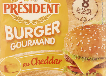 President Burger gourmand au cheddar