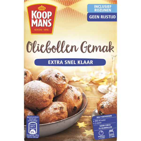Koopmans Oliebollen gemak
