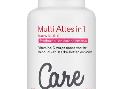 Care Multi all-in-1 chewable tablets raspberry