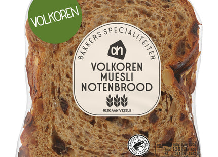 Wholegrain muesli nut bread