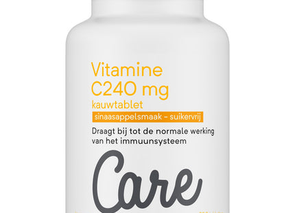 Care Vitamin C chewable tablets orange