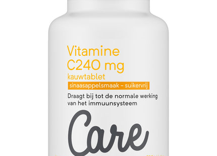 Care Vitamine C kauwtabletten sinaasappel