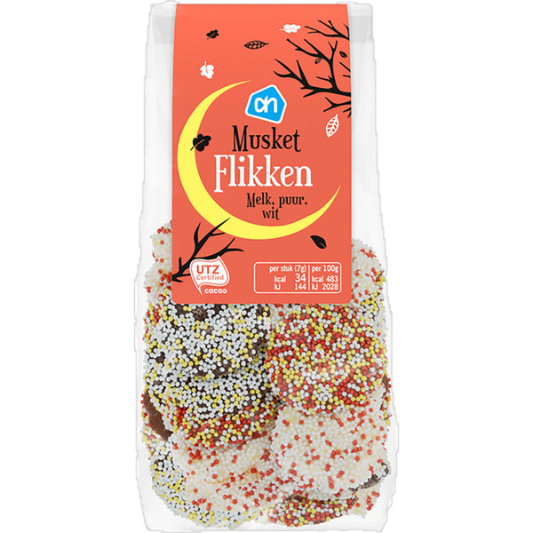 Musket flikken puur melk wit