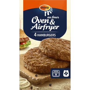 Mora Oven & airfryer hamburgers