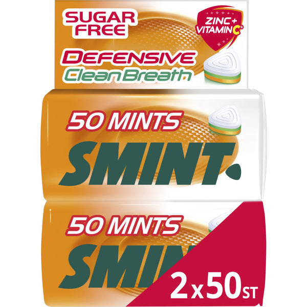 Smint Defensive orangemint clean breath 2-pack  Dutchshopper