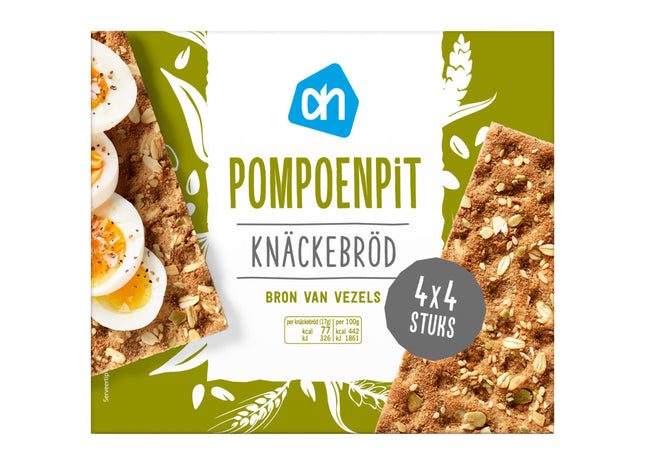 Knäckebröd pompoenpit