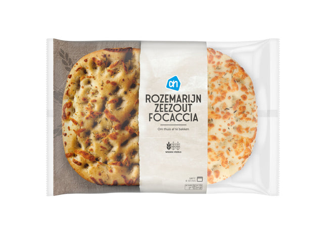 Rozemarijn zeezout focaccia