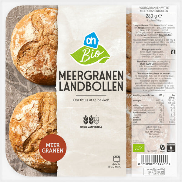 Biologisch Meergranen landbollen