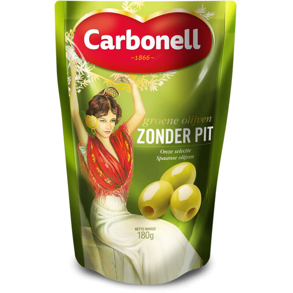 Carbonell Groene olijven zonder pit