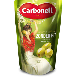 Carbonell Groene olijven zonder pit
