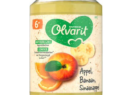 Olvarit Apfel Banane Orange 6m+