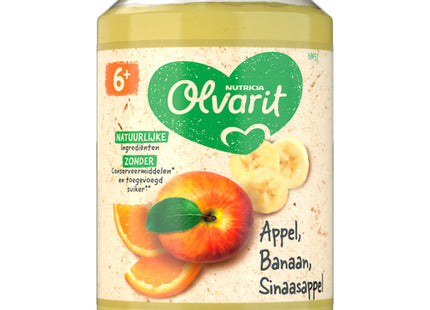 Olvarit Apple banana orange 6+ months