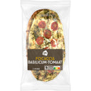 Focaccia basilicum tomaat