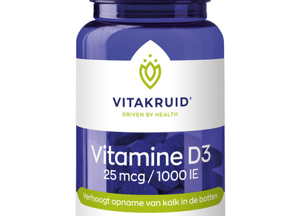 Vitakruid Vitamine D3 25mcg/1000IE