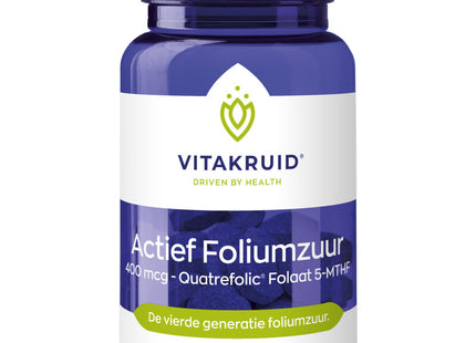 Vitakruid Actief foliumzuur 400mcg