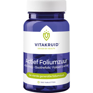 Vitakruid Actief foliumzuur 400mcg