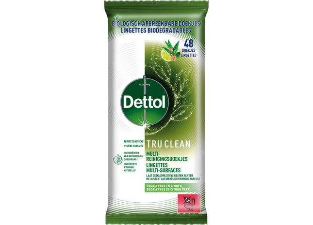 Dettol Multi-reinigingsdoekjes eucalyptus