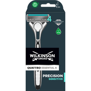 Wilkinson Sword quattro titanium razor black