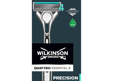 Wilkinson Sword quattro titanium razor black