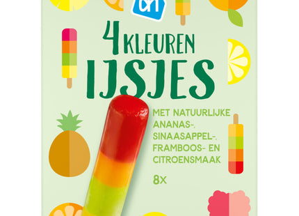 4 kleuren ijsjes