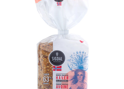 Sigdal Norwegian crackers oats gluten free