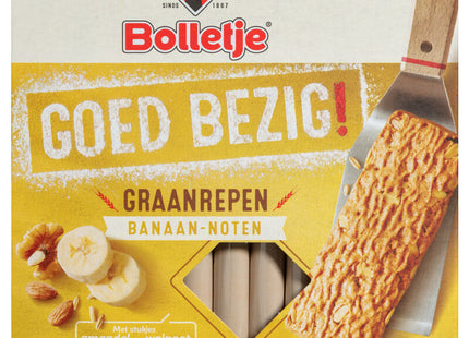 Bolletje Goed bezig graanrepen banaan-noten