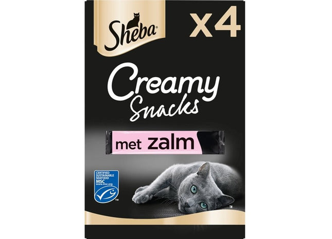 Sheba Creamy snacks zalm