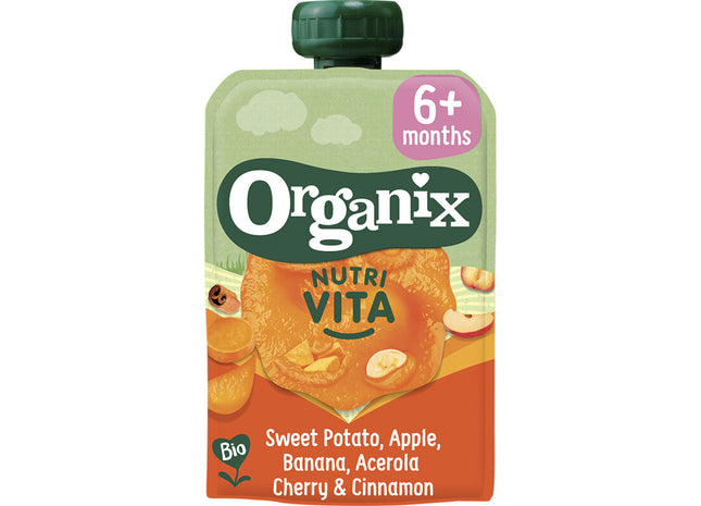 Organix Nutri Vita Bio-Süßkartoffel Apfel 6 Monate+