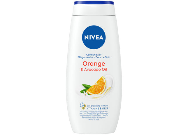 NIVEA Care shower orange & avocado oil