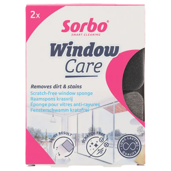 Sorbo Fensterpflege Fensterschwamm kratzfrei