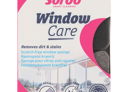 Sorbo Window care raamspons krasvrij