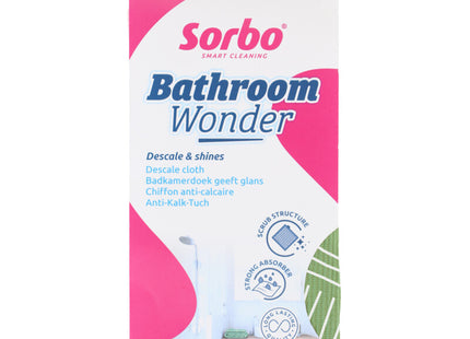 Sorbo Bathroom miracle anti-limescale cloth