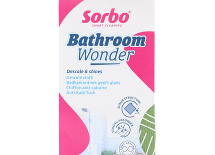 Sorbo Bathroom wonder anti-kalk doek