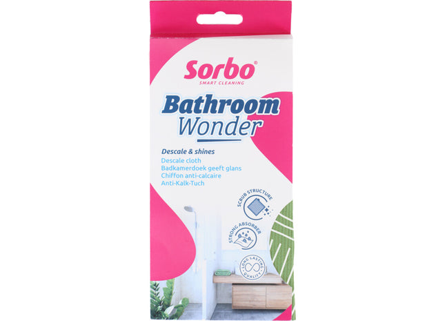 Sorbo Badezimmerwunder Anti-Kalk-Tuch