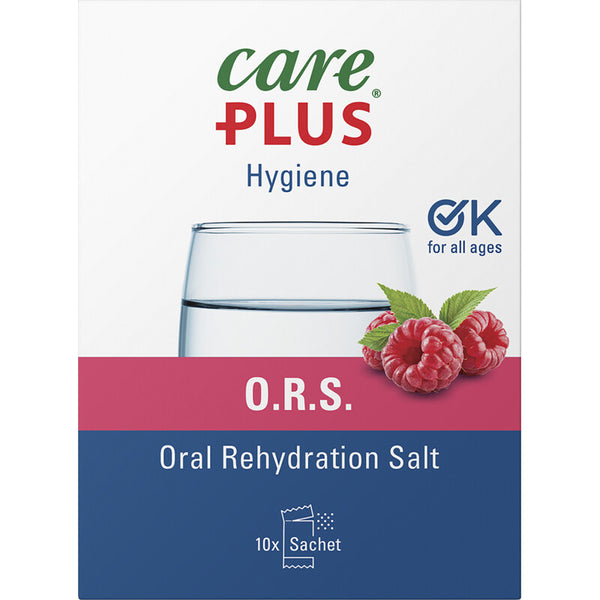 Care Plus Oral Rehydration Salt, Raspberry