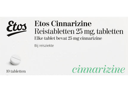 Etos Cinnarizine reistabletten