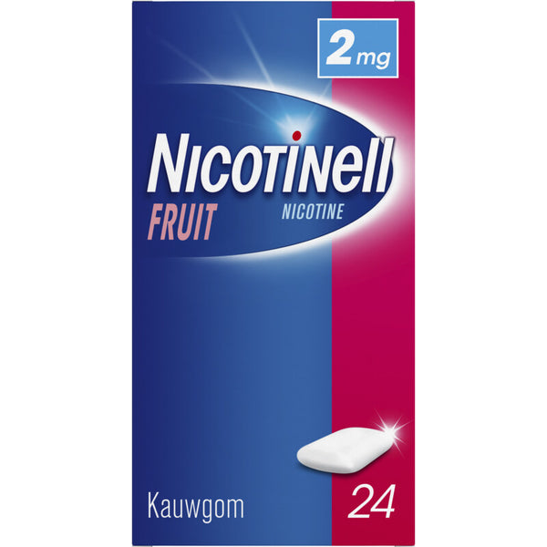 Nicotinell Fruit nicotine kauwgom 2mg
