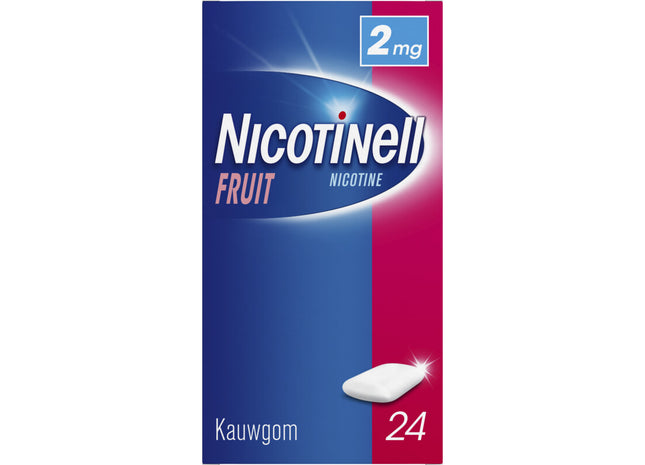 Nicotinell Fruit nicotine kauwgom 2mg