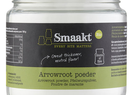 Smaakt Arrowroot poeder