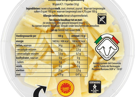 Pecorino Romano-Flockenkappe