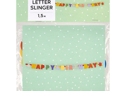 Letter slinger happy birthday