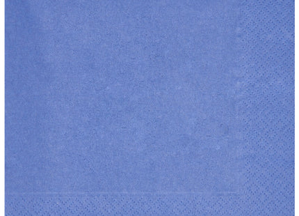 Servet donkerblauw